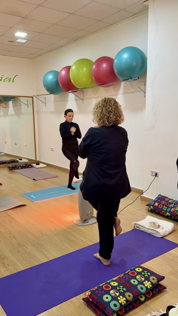 Integración de Hatha Yoga y Qi Gong en sesión de Wu Wei Yoga